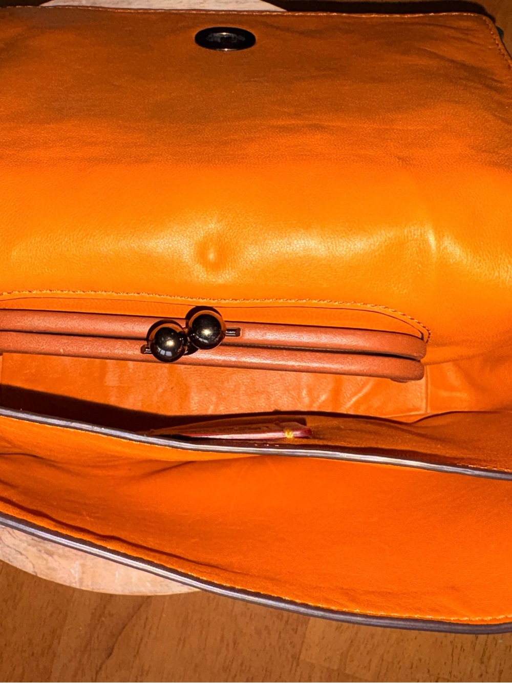 Coach 1941 Tea Rose Crossbody Bag in Orange, Green & Blue - Picture 5 of 10